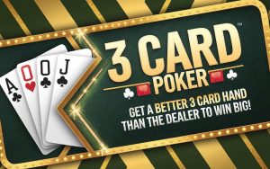 3 card poker online